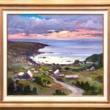 Cotè, Bruno (1940 Québec, Kanada-2010 Baie-Saint-Paul, Kanada) "Landschaftsansicht von St.-Fidele", Öl/ Hartfaser, sign. u.r., 77x92 cm, Rahmen - фото 1