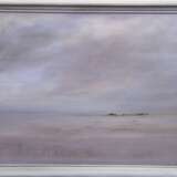 "Am Zingster Kirr", Öl/ Lw., unsign., rückseitig bez., 58x78 cm, Rahmen - photo 1