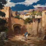 Daube, Prof. Charles "Südliche Landschaft", Öl/ Lw., sign. u.r., 60x80 cm, Rahmen - photo 1
