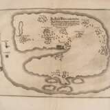 "Karte der Insel Poel bei Wismar", Kupferstich, mit verschiedenen Ortschaften ,Gewässerabschnitten und Landzungen, Blatt min. faltig und fleckig, 25,5x37 cm, ungerahmt - photo 1