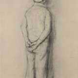 Richter, Hans Theo (1902 Rochlitz;- 1969 Dresden) "Junge mit dem Gesicht zur Wand stehend", Lichtdruck, sign. u.r. und dat. ´42, min. gebräunt, 42x26 cm, ungerahmt - Foto 1