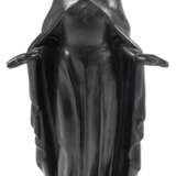 Figur "Heilige Barbara- Schutzpatronin der Bergleute", Eisenguß, Entwurf Heinrich Moshage (1896- 1968), monogr. "MH", Gießerstempel "Buderus" (Wetzlar), H. 27,5 cm - photo 1