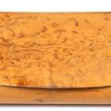 Visitenkarten-Etui, karelische Maserbirke, Gebrauchspuren, 1,6x8,1x5,9 cm - photo 1