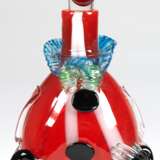 Murano-Karaffe als Clown, 1950, mehrfarbiges Glas, H. 35 cm - photo 1
