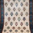 Gabbeh, Iran, hellgrundig mit ornamentalem Rand, blaugrundiger Rand, 188x170 cm - Аукционные цены