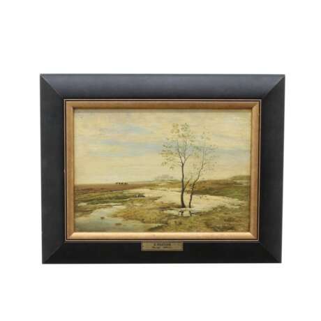 Peinture Printemps. I. Pokhitonov. oil on panel realism 19th century - Foto 2
