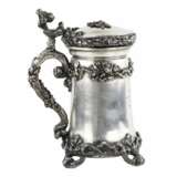 Une impressionnante coupe &agrave; bi&egrave;re en argent &agrave; motif de branches de ch&ecirc;ne milieu du 19e si&egrave;cle. Berlin. Silver gilding Eclecticism Mid-19th century - photo 3