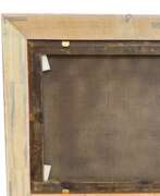 Overview. Venetian Sunset &ndash; Oil Painting in Carved Giltwood Frame, 19th Century