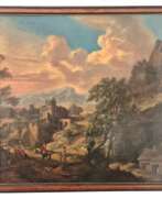 Обзор. Hunting scene, 18th century, Oil on canvas