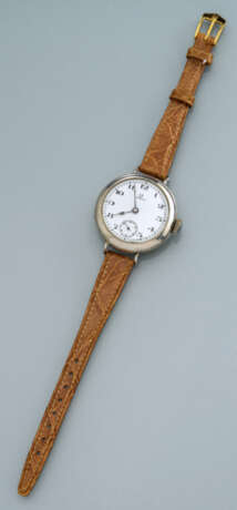 Frühe Omega Email Offiziers Armbanduhr - Foto 1