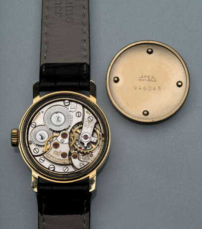 Longines "Calatrava" Armbanduhr mit Breguet-Ziffern aus 10K Gold - Foto 2