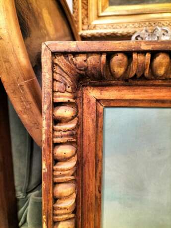 Large Marine Oil-on-Canvas Breton Fisherman in Original Frame 19th Century 19th century - Foto 5