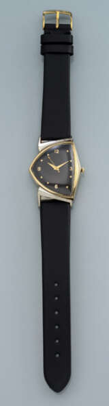 Hamilton Electric Pacer Armbanduhr aus 10K Gelbgold - photo 1