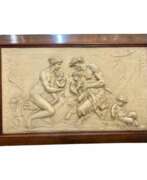 Overview. 19th Century Framed Relief Sculpture, Inspired by the style of Clodion