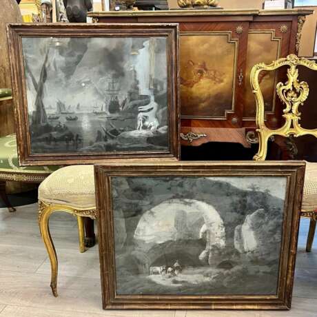 17th Century Grisaille of a Dutch Pastoral Scene Louis XIII - Renaissance 17th century г. - фото 4