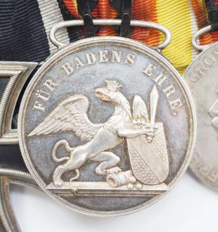 Baden: Ordenschnalle des Unteroffizier d.R. im 7. Badischen Infanterie-Regiment Nr. 142. - photo 2