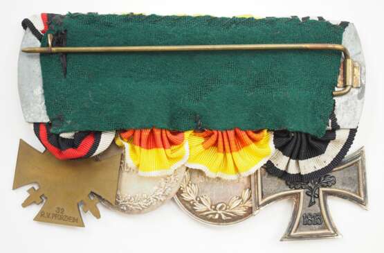 Baden: Ordenschnalle des Unteroffizier d.R. im 7. Badischen Infanterie-Regiment Nr. 142. - photo 6