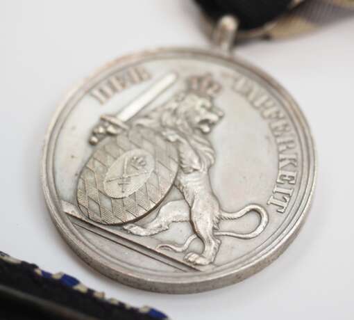 Bayern: Militärverdienstmedaille, Max Joseph I., in Silber. - фото 5
