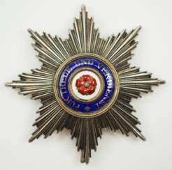 Lippe-Detmold: Fürstlich Lippischer Hausorden, 2. Modell (1890-1924), Stern zum Großkreuz.