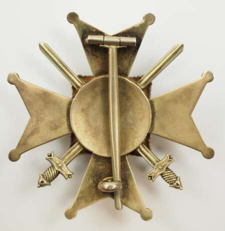 Lippe-Detmold: Fürstlich Lippischer Hausorden, 2. Modell (1890-1924), Offiziersehrenkreuz mit Schwertern. - photo 3