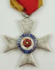 Lippe-Detmold: Fürstlich Lippischer Hausorden, 2. Modell (1890-1924), Ehrenkreuz 4. Klasse, 2. Abteilung.