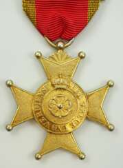 Lippe-Detmold: Fürstlich Lippischer Hausorden, Goldenes Verdienstkreuz.