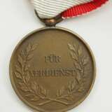 Lippe-Detmold: Leopold-Orden, Bronze Medaille. - фото 3