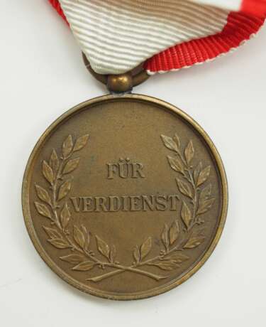 Lippe-Detmold: Leopold-Orden, Bronze Medaille. - фото 3