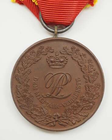 Lippe-Detmold: Militär-Verdienstmedaille (1832-1915). - Foto 1