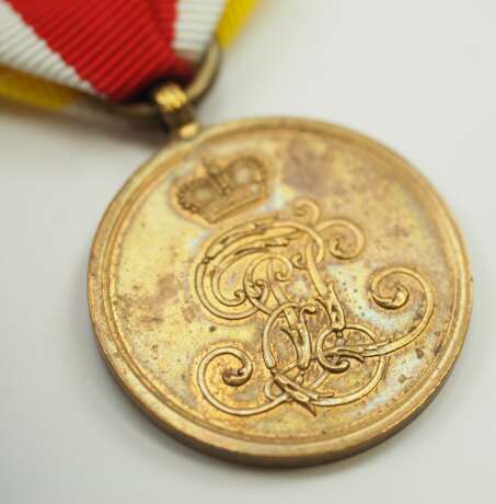 Lippe-Detmold: Erinnerungs-Medaille für den Feldzug 1866. - photo 2