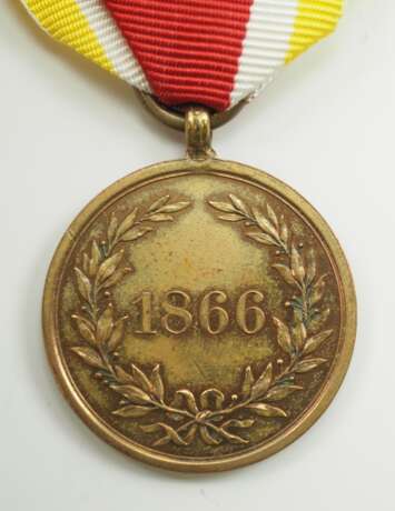 Lippe-Detmold: Erinnerungs-Medaille für den Feldzug 1866. - photo 3