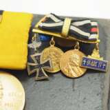 Preussen: Große Ordenschnalle und Miniaturen eines Veteranen des deutsch-französischen Krieges 1870/71. - Foto 3
