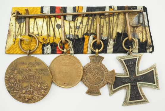 Preussen: Große Ordenschnalle eines Veteranen des deutsch-französischen Krieges. - Foto 3