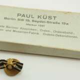 Preussen: Miniaturenkette eines Tapferkeitsoffiziers mit 5 Auszeichnungen. - photo 4