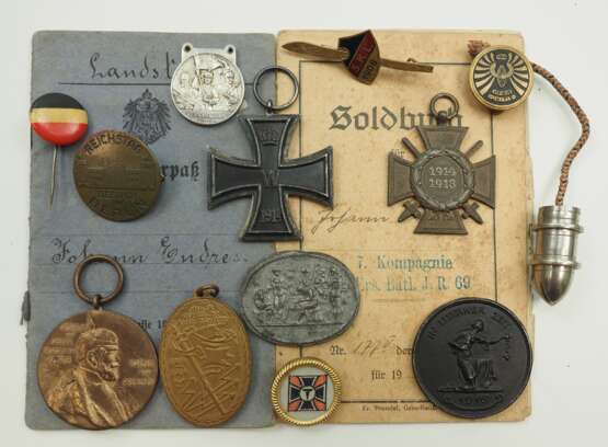 Preussen: Nachlass eines Landsturmmanns im 7. Rheinisches Infanterie-Regiment Nr. 69. - фото 1