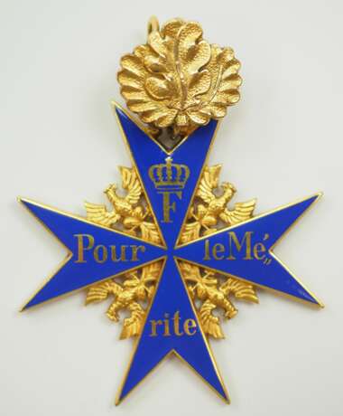 Preussen: Orden Pour le Merite, für Kriegsverdienste, mit Eichenlaub. - фото 3
