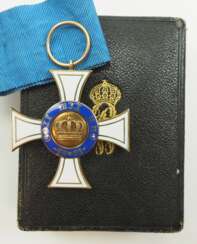 Preussen: Kronen-Orden, 3. Modell (1871-1918), 3. Klasse, im Etui - Wilm.