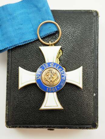 Preussen: Kronen-Orden, 3. Modell (1871-1918), 3. Klasse, im Etui - Wilm. - Foto 4