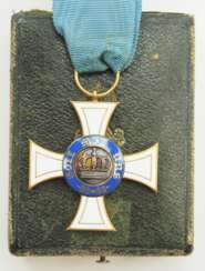 Preussen: Kronen-Orden, 3. Modell (1871-1918), 3. Klasse, im Etui.