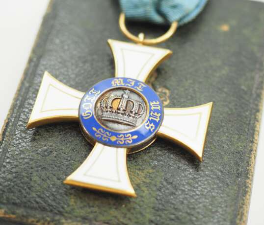 Preussen: Kronen-Orden, 3. Modell (1871-1918), 3. Klasse, im Etui. - Foto 2