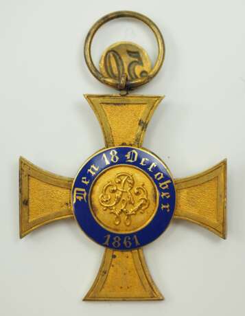 Preussen: Kronen-Orden, 3. Modell (1871-1918), 4. Klasse, mit Jubiläumszahl "50". - Foto 5