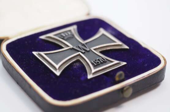 Preussen: Eisernes Kreuz, 1870, 1. Klasse, im Etui - J. WAGNER u.S. - photo 6