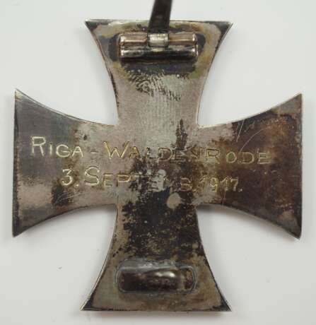 Preussen: Eisernes Kreuz, 1914, 1. Klasse - Gravur Riga 1917. - photo 1