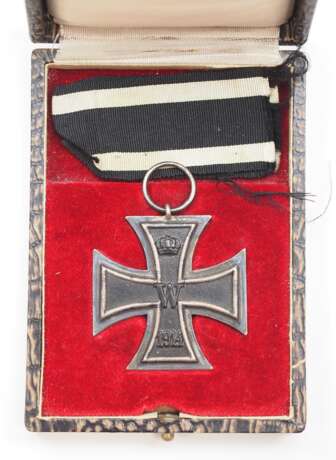 Preussen: Eisernes Kreuz, 1914, 2. Klasse, im Etui. - Foto 1