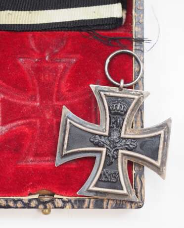 Preussen: Eisernes Kreuz, 1914, 2. Klasse, im Etui. - Foto 3