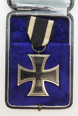 Preussen: Eisernes Kreuz, 1914, 2. Klasse, im Etui. - photo 4