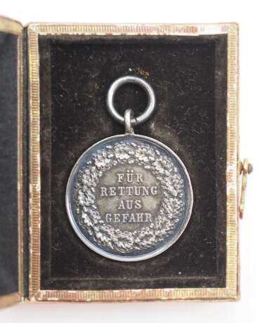Preussen: Medaille für Rettung aus Lebensgefahr, im Etui - KOENIG. - photo 3