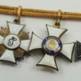 Württemberg: Miniaturenkette eines Frontoffiziers mit 4 Auszeichnungen. - photo 2