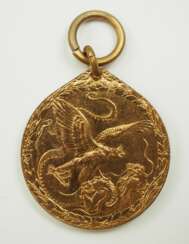Deutsches Reich: China Denkmünze, in Bronze.