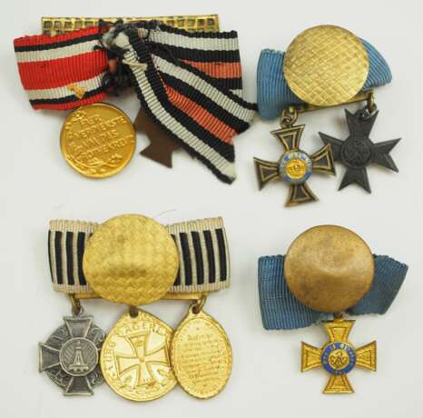 Deutsches Reich: Knopflochdekoration - 4 Exemplare. - photo 2